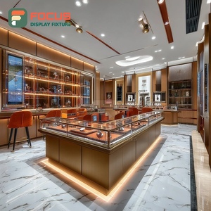 Fabricante de Sistemas de Exhibición de Joyería Minimalistas Personalizados, Vitrina de Exhibición para Mostrador de Centro Comercial con Marco Metálico - Product Image 2