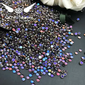 CY Mix Größen Meerjungfrau Tränen Halbe Perlen Perlen Flatback Strass für Nagel dekoration Diy Crafts