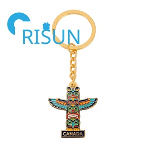 Llavero de Metal Personalizado con Diseño de Tótem Alasca Canadá, Souvenir de Bar Tiki, Vacaciones en Hawái, Playa, Abridor de Botellas - Product Image 3