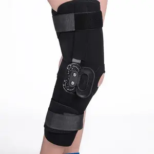 Suporte joelho cinta com dobradiças de compressão e estabilidade