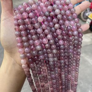 Perles de quartz rose naturel de <span class=keywords><strong>Madagascar</strong></span> 8 mm, perles de cristal à puissance curative pour la fabrication de bijoux, boucles d'oreilles, colliers, artisanat DIY - Product Image 6