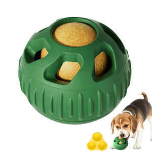 Juguete de Silicona para <span class=keywords><strong>Perros</strong></span>, Bola de Lamer para Alimentación Lenta, Enriquecimiento, con Molde, en Oferta - Product Image 1