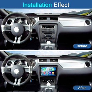 10 inchtouth Màn hình đài phát thanh cho Ford Mustang 2010 2014 android14 không dây Carplay Android Auto Bluetooth Wifi GPS <span class=keywords><strong>FM</strong></span> Đài phát thanh nâng cấp - Product Image 3