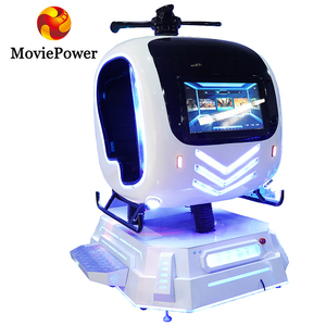 Simulador de helicóptero de vuelo Vr para niños, avión con visión gratuita de 360 grados, 9d - Product Image 4