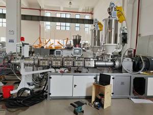 Fosita tốc độ cao HDPE nhựa đùn đơn vít động cơ điều khiển ống & Filament máy đùn - Product Image 3