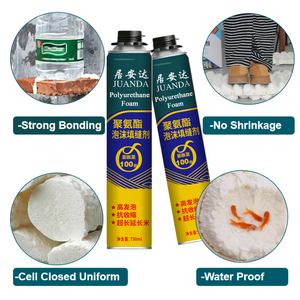 Meijuwu công thức mới thân thiện với môi trường cách nhiệt <span class=keywords><strong>Polyurethane</strong></span> bọt phun có thể mở rộng thấp mục đích chung <span class=keywords><strong>PU</strong></span> bọt - Product Image 3