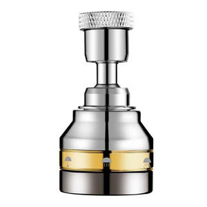 Robinet de cuisine Morning Dew, flexible, monocommande, à poser sur comptoir, en laiton moderne, avec aérateur à trois vitesses de débit (1,0-1,9 gal/min) - Product Image 2