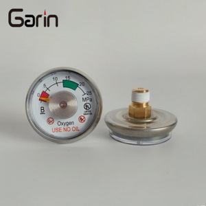 Fabrika toptan 1.6 "doğrudan sürücü hareketsiz burdon tüpü basınç göstergesi - Product Image 4