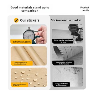 Papel Tapiz Autoadhesivo de PET Resistente al Fuego, al Agua y a Altas Temperaturas, Película para Muebles para Dormitorio y Sala de Estar - Product Image 6