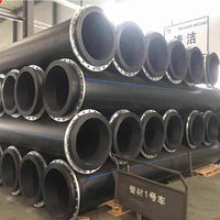 Tuyau d'eau en HDPE pour le dragage des boues minières