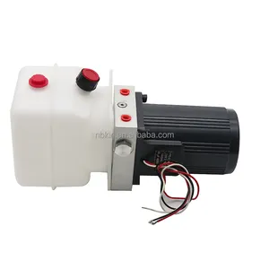 Mini centralina idraulica per macchina agricola per rifilatura dello zoccolo DC24V centralina idraulica mini unità di alimentazione a semplice effetto