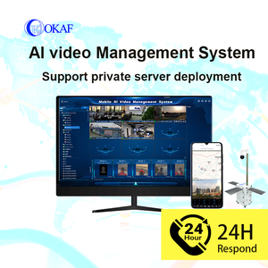 Armoire de sécurité solaire mobile Caméra 4G AI Reconnaissance faciale Cabinet de surveillance de sécurité d'événement à <span class=keywords><strong>louer</strong></span> - Product Image 4