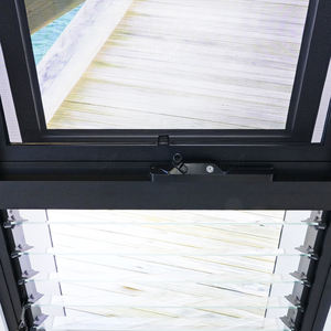 Fenêtre à ouverture extérieure pour bureau à domicile, à rupture <span class=keywords><strong>de</strong></span> pont thermique, en aluminium, double vitrage, type auvent - Product Image 5