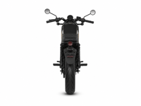 Moto électrique rétro Cafe Racer 3000W, batterie au plomb-acide 72V 35Ah, vitesse maximale de 80 km/h, autonomie de 60-80 km, freins à disque doubles