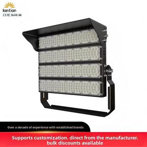ไฟส่องสนามกีฬาแบบเสาสูง LED ปรับมุมลำแสงได้ มาตรฐาน IP65 สำหรับสนามกีฬามืออาชีพ พร้อมโมดูล <span class=keywords><strong>Dialux</strong></span> 250W ฟรี รองรับ OEM - Product Image 2