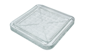 Dalles de <span class=keywords><strong>pavé</strong></span> en <span class=keywords><strong>verre</strong></span> cristallin solide – Revêtement de sol de qualité industrielle, résistant aux taches et imperméable pour chambre, escalier, serre - Product Image 3