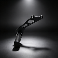 Repose-pieds arrière en aluminium CNC pour vélos électriques, pièces pour Surron