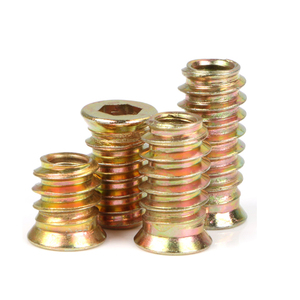 Vis autotaraudeuses en acier inoxydable pour meubles, insert à dents intérieures et extérieures pour <span class=keywords><strong>bois</strong></span> - Product Image 2