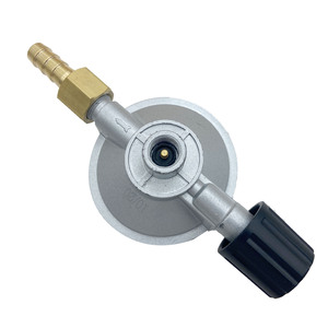 Lpg Regulator 50mbar 37mbar Adjustable Camping Gas Valve With Connector Aluminum Portable Outdoor <b>Stove</b> Accessory - Product Image 5