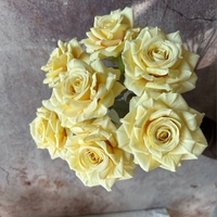 7 Têtes Soie Artificielle Rose Bouquet De Mariage Arrangement Floral Rose Rose Fête Des Mères Noël Nouvel An Nouvel An Chinois
