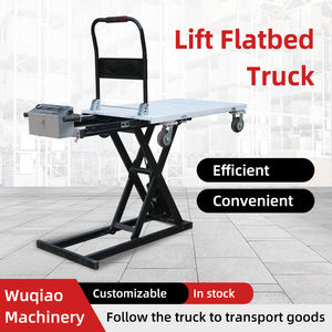 वकुइओ मशीनरी-निर्यात-केवल इलेक्ट्रिक फ्लैटबेड ट्रक स्वचालित हाइड्रोलिक लिफ्ट कैंची-प्रकार पोर्टेबल हैंडलिंग लौह भंडारण ओएम - Product Image 6