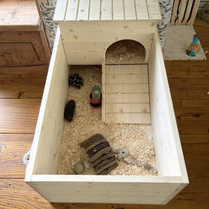 SDT006 Gabbia per Tartarughe Terrario Casetta per Tartarughe Adatta a Criceti Porcellini d'India e Altri Animali Domestici - Product Image 1