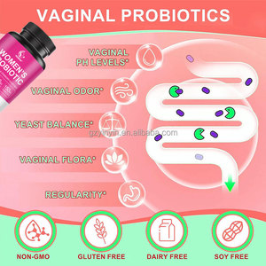 OEM Vegan Probiotics viên nang 60 tỷ <span class=keywords><strong>CFU</strong></span> <span class=keywords><strong>10</strong></span> chủng Prebiotics hữu cơ cho người lớn hỗ trợ tiêu hóa của phụ nữ - Product Image 3