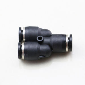 ข้อต่อลมแบบ Y 3 ทาง ขนาด 4 6 8 10 12 14 16 มม. รุ่น PY สำหรับท่อลมพลาสติก ใช้กับเครื่องอัดอากาศ - Product Image 5