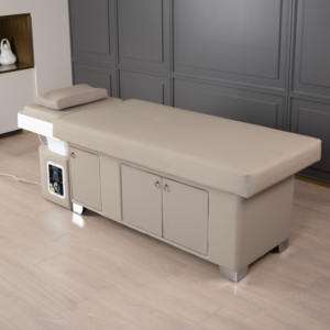 Cama de Champú Profesional Portátil y Moderna para Salón con Respaldo Reclinable, Silla de Spa y Masaje de Pies Tailandés - Personalizable OEM/ODM - Product Image 1
