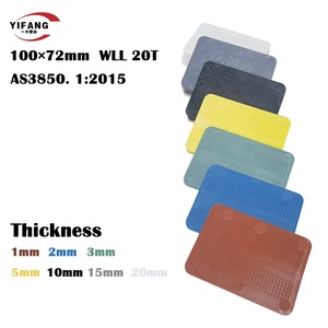 Tùy Chỉnh Trọng Lượng Nhẹ 100X72Mm Nhựa Shim Cho Mái Nhà Và Sàn Bê Tông Bê Tông Cửa Sổ San Lấp Mặt Bằng Bảng Điều Chỉnh Trong Khối Vật Liệu Xây Dựng - Product Image 4