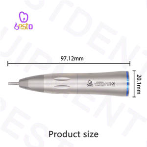 1:1 стоматологический внутренний низкоскоростной прямой наконечник из нержавеющей стали микромотор турбины Премиум наконечник для профессионального использования - Product Image 6