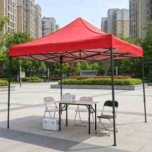 Tente Pop-up OEM & ODM avec Faible MOQ Acceptable, Abri Contre le Soleil et la Pluie pour Stand de Service Temporaire - Product Image 1