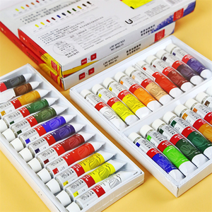 Winsor&amp;Newton Professional 12/18/24 Color Oil <strong>Paint</strong> <strong>Set</strong> for Artists DIY Oil Painting on Canvas - Product Image 2