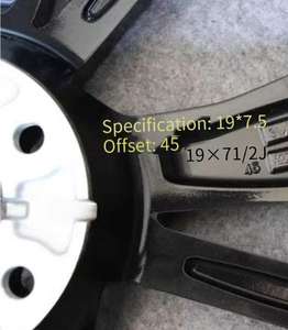 Anillo de cubo de rueda para <span class=keywords><strong>Nissan</strong></span> <span class=keywords><strong>Qashqai</strong></span> 19 pulgadas anillo de aleación de aluminio versión insignia Qijun - Product Image 2