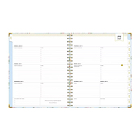 Cuaderno de Lujo Personalizado de Alta Calidad con Logotipo en Lámina Dorada, Encuadernación Espiral A5, Agenda Diaria, Papel Ecológico, Impresión Digital CMYK 80