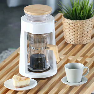 Cafetière à <span class=keywords><strong>filtre</strong></span> CR8350BD au design rétro, en verre de qualité alimentaire, pour la maison, la voiture, le camping-car et l'extérieur - Product Image 4