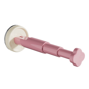 Suction Cup Telescopic Clothes Drying Rack Wall Mounted Portable Storage Organizer For Balcony Use - Product Image 3