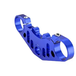 Customized parts for mold opening and customized anodizing with multiple colors available