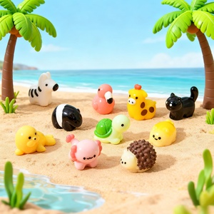 Cute Mini Animal-Themed Marine Accessories Micro Landscape DIY Decorations Birthday Party Car Desktop <strong>Small</strong> <strong>Ornaments</strong> - Product Image 3
