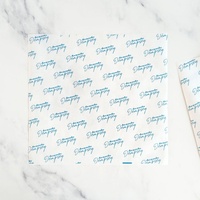 Papier d'emballage personnalisé avec revêtement Pe, emballage alimentaire pour hamburger, 1 pièce