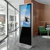 Affiche flexible de totem de PC intégré d'écran tactile de Solution d'affichage numérique de publicité d'intérieur commerciale d'affichage à cristaux liquides