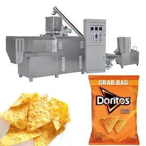 Corn chips nachos food production line equipment factory