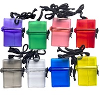 Cadeaux promotionnels, boîte d'emballage de cigarettes personnalisée, boîte étanche pour la plage, boîte flottante scellée, boîte de premiers soins, boîte scellée pour la natation