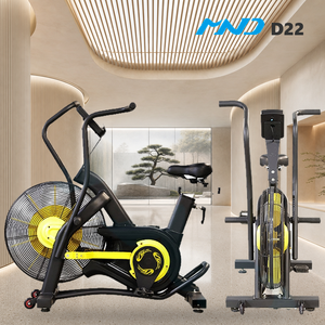 เครื่องออกกำลังกายแบบแอร์ไบค์ Sleek Air Bike Endurance รุ่น MND Fitness Smart Cardio Machine สำหรับผู้จัดจำหน่ายอุปกรณ์คาร์ดิโอในสหรัฐอเมริกา พร้อมระบบ Smart Resistance - Product Image 1