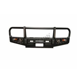 Accessoires tout-terrain <span class=keywords><strong>4x4</strong></span>, pare-chocs avant avec <span class=keywords><strong>treuil</strong></span> pour Patrol GR Y60 Wagon 1987-1997, série GQ, barre de protection - Product Image 5