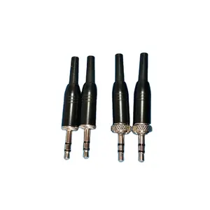 Headphone & earphone Application 3.5 male audio plug connector