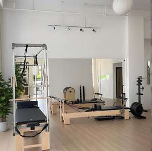 Aniczon Noyer Pilates Réformateurs Vente en gros Opvouwbaar Bois Vague Essence Réformateurs avec <span class=keywords><strong>Megastore</strong></span> Ecran Pilati Réformateurs d'écran - Product Image 1