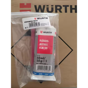 Masilla Epoxi Original Wurth 2C Liquid Metal Filler FLM50 para Rellenar y Reparar Piezas Metálicas en Moldes, 50 ml - Product Image 2