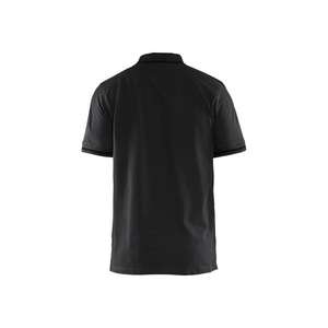 BLAKLADER - 338910509998XXL Polo Negro/Gris oscuro-EAN 7330509603062 CAMISETAS Y POLOS DE TRABAJO - Product Image 2