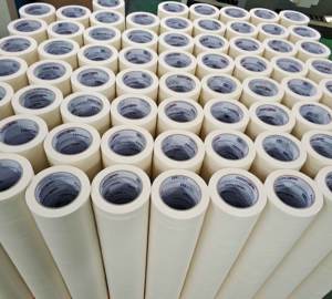 Ruban de masquage en papier crépon blanc de haute qualité adhésif acrylique activé par l'eau simple face 10m/50m longueur 48mm/10mm largeur peintres - Product Image 1